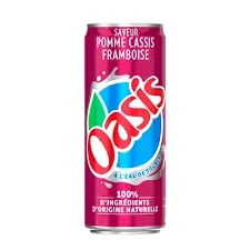 Oasis pomme casis framboise 